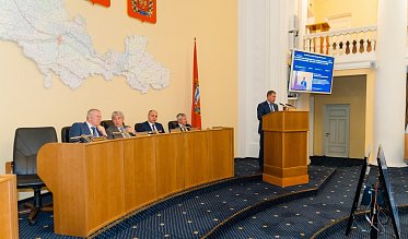 Заседание Законодательного Собрания Оренбургской области